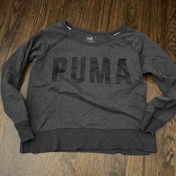 Grey Puma Sweatshirt - Size M - Picture 1 of 1
